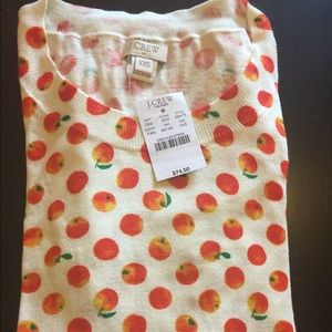 J Crew Orange Sweater